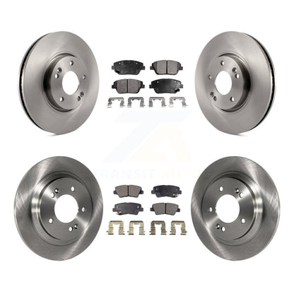 [Avant et Arrière] Disque et plaquette de frein pour 15 Hyundai Sonata With Electric Parking K8T-104313