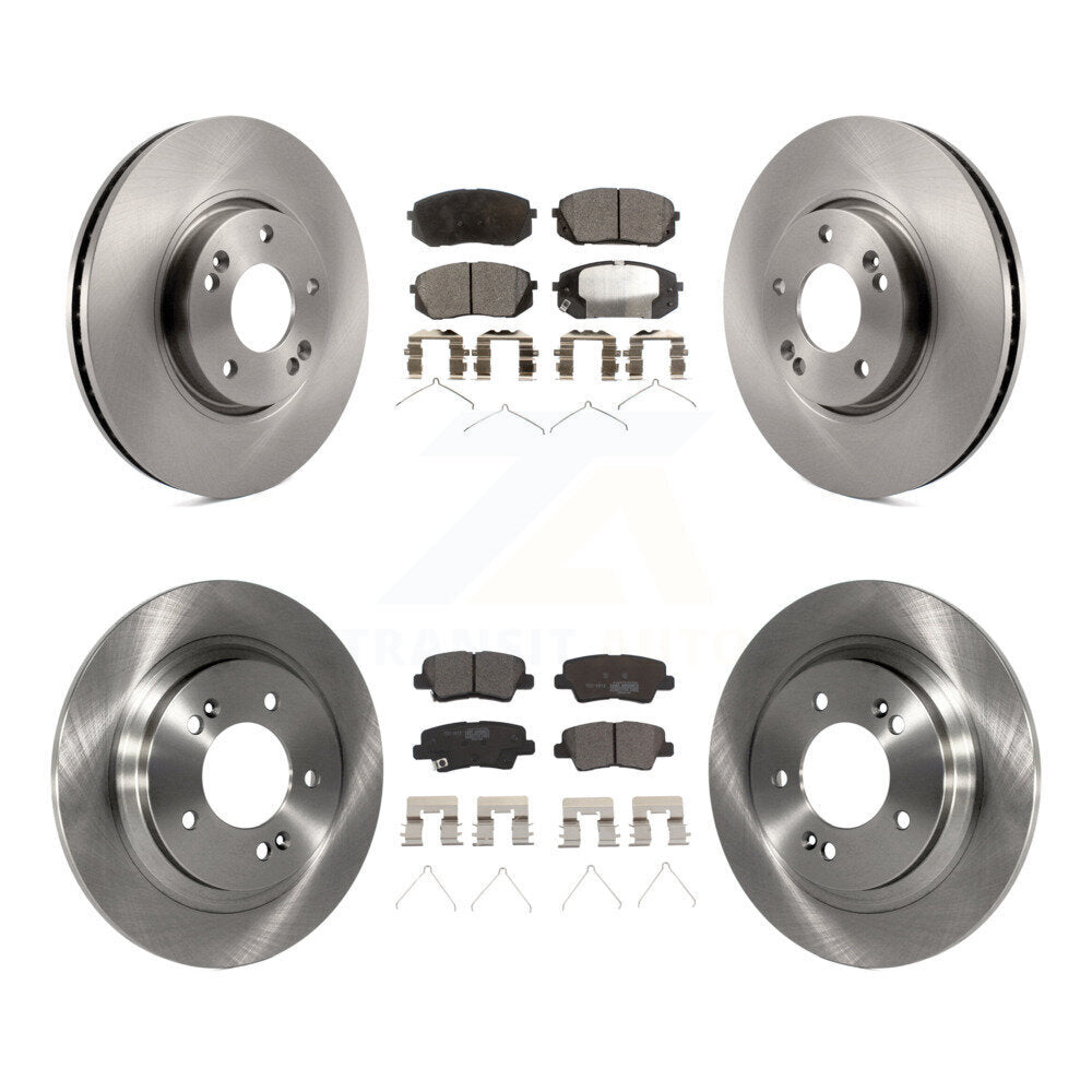 [Avant et Arrière] Disque et plaquette de frein pour 16 Hyundai Sonata With Electric Parking K8T-104315