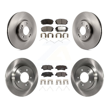 [Avant et Arrière] Disque et plaquette de frein pour 16 Hyundai Sonata With Electric Parking K8T-104315