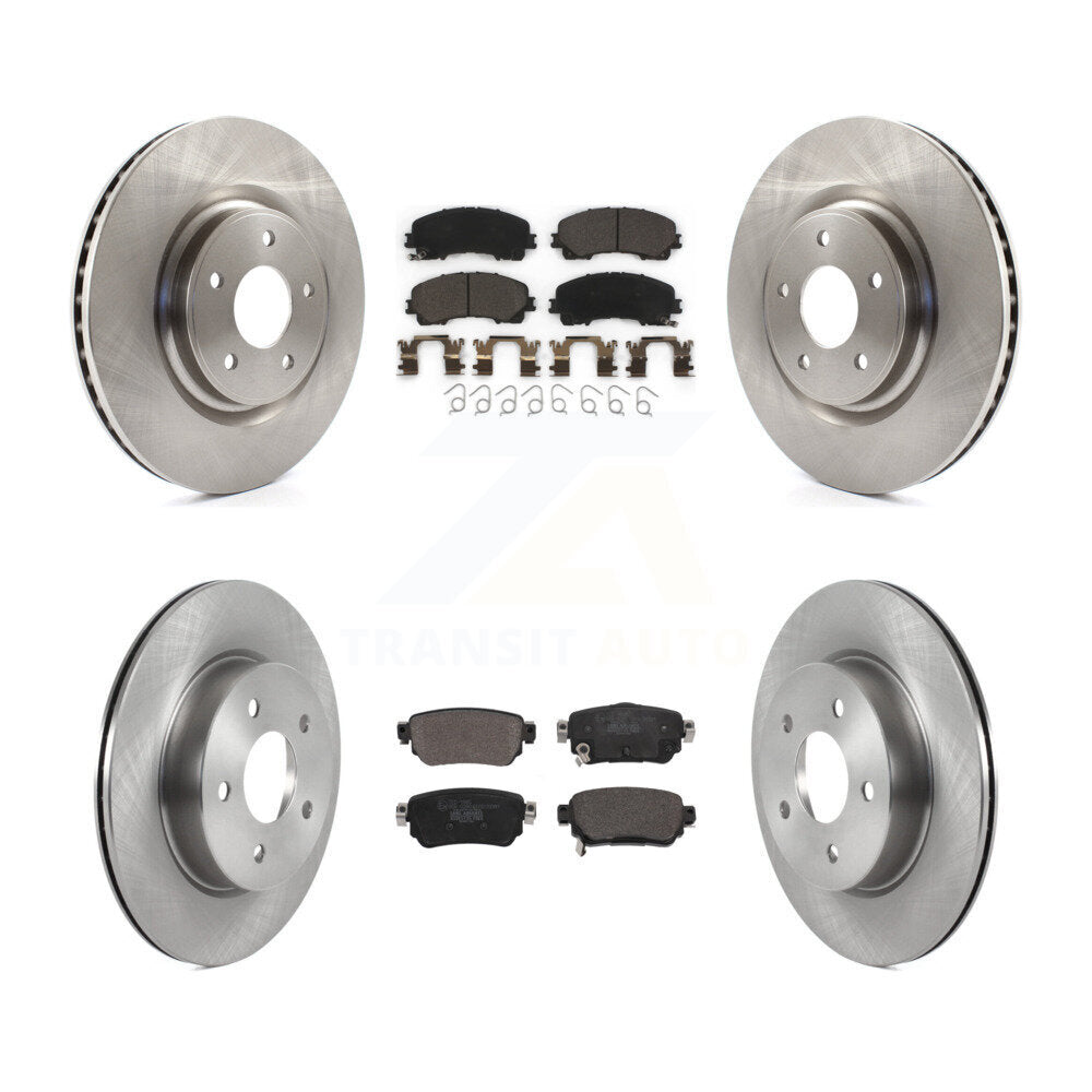 [Avant et Arrière] Disque et plaquette de frein pour Nissan Rogue FULL HYBRID EV-GAS (FHEV) engine K8T-104318