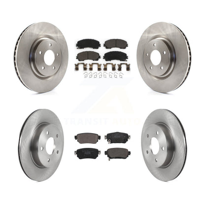 [Avant et Arrière] Disque et plaquette de frein pour Nissan Rogue FULL HYBRID EV-GAS (FHEV) engine K8T-104318