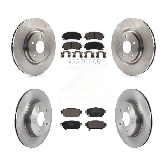 [Avant et Arrière] Disque et plaquette de frein pour Nissan Rogue FULL HYBRID EV-GAS (FHEV) engine K8T-104318