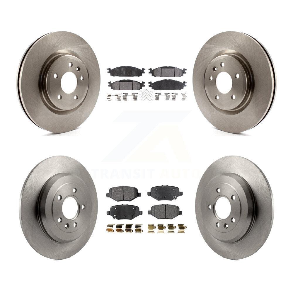 [Avant et Arrière] Disque et plaquette de frein pour 2015 Ford Explorer Without Heavy Duty Brakes K8T-104328