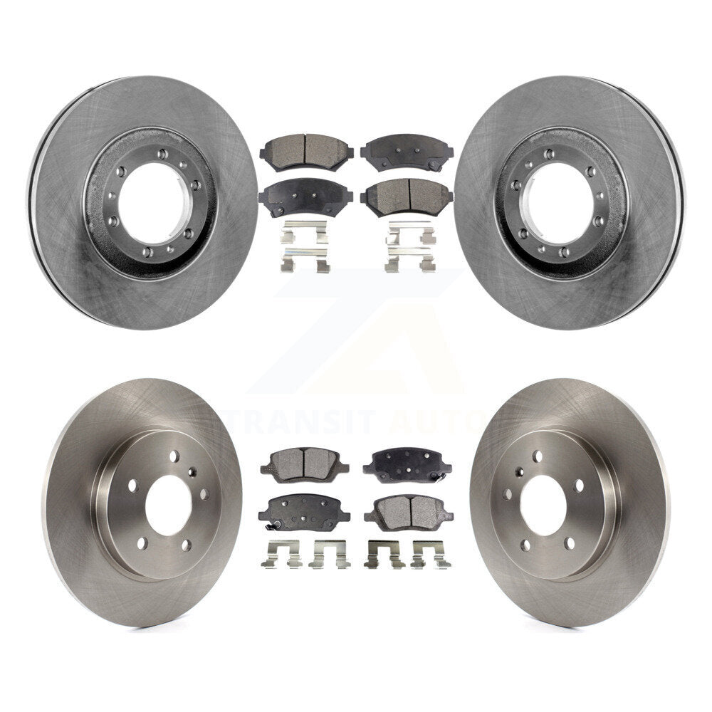 [Avant et Arrière] Disque et plaquette de frein pour 2005 Pontiac Montana SV6 with FWD K8T-104332