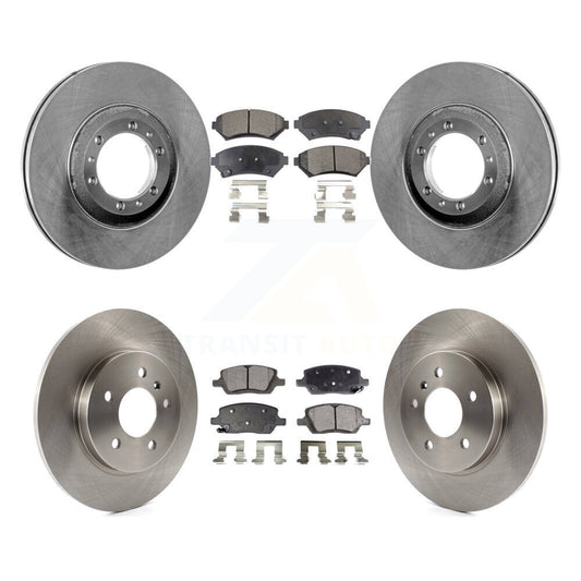 [Avant et Arrière] Disque et plaquette de frein pour 2005 Pontiac Montana SV6 with FWD K8T-104332