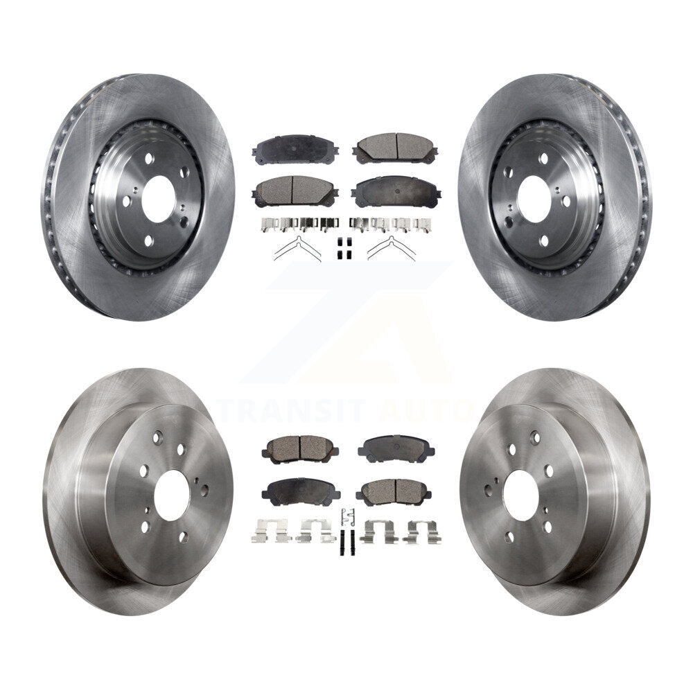 [Avant et Arrière] Disque et plaquette de frein pour Toyota Highlander K8T-104334
