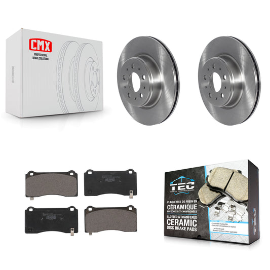 [Avant] Disque et plaquette de frein pour 2017-2022 Tesla 3 With Gray Painted Calipers K8T-104337