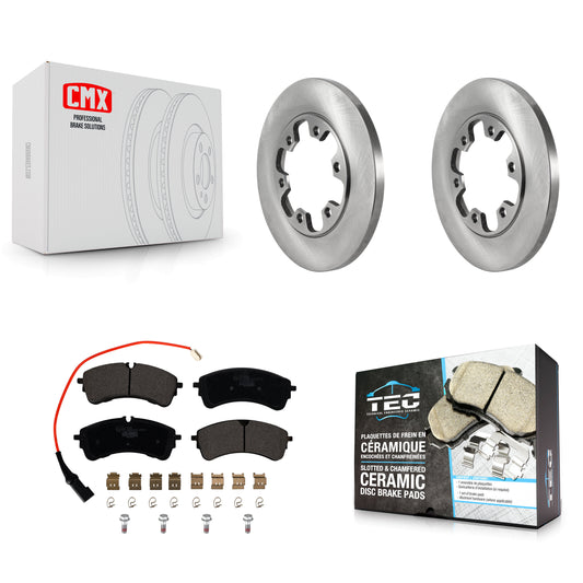 [Arrière] Disque et plaquette de frein pour Ford Transit-250 Transit-150 Transit-350 HD K8T-104346