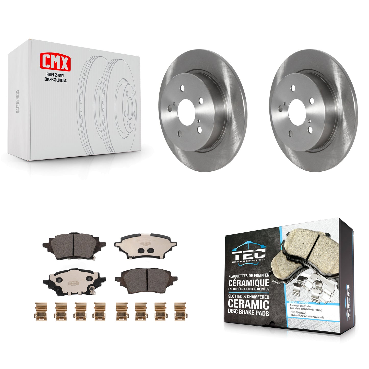 [Arrière] Disque et plaquette de frein pour Toyota C-HR K8T-104351