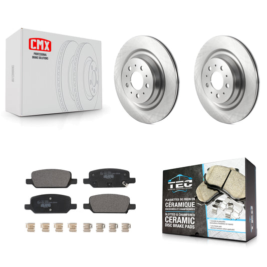 [Arrière] Disque et plaquette de frein pour 2017-2022 Tesla 3 With Gray Painted Calipers K8T-104353