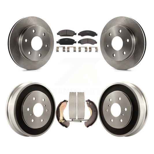 [Avant et Arrière] Disque et plaquette de frein pour 2007 GMC Sierra 1500 Disc rear brakes K8T-104355