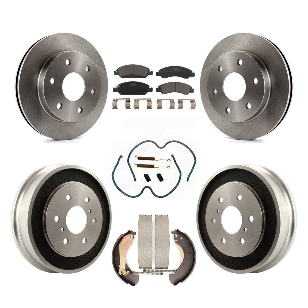 [Avant et Arrière] Disque et plaquette de frein pour 07 GMC Sierra 1500 Disc rear brakes K8T-104357