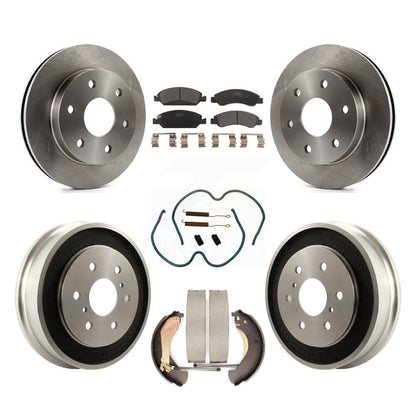 [Avant et Arrière] Disque et plaquette de frein pour 07 GMC Sierra 1500 Disc rear brakes K8T-104357