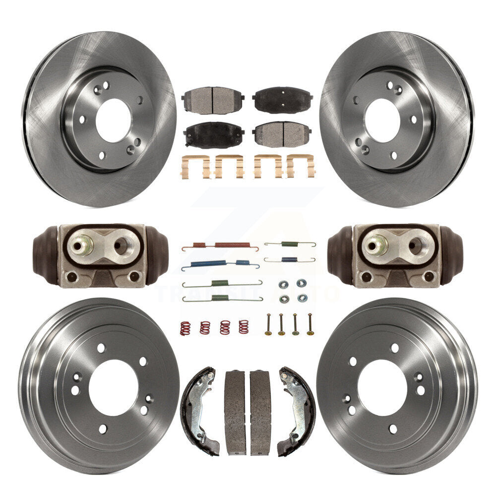 [Avant et Arrière] Disque et plaquette de frein pour Hyundai Elantra K8T-104364