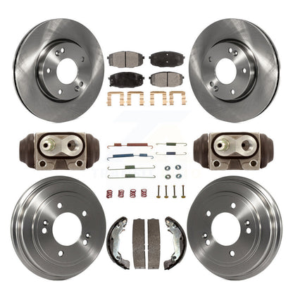[Avant et Arrière] Disque et plaquette de frein pour Hyundai Elantra K8T-104364