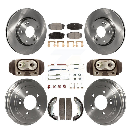 [Avant et Arrière] Disque et plaquette de frein pour Hyundai Elantra K8T-104364