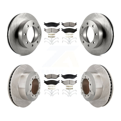 [Avant et Arrière] Disque et plaquette de frein pour 05-09 Ford F-450 Super Duty With 8 Lug Wheels K8T-104382