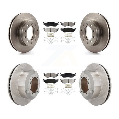 [Avant et Arrière] Disque et plaquette de frein pour Ford F-450 Super Duty F-550 International K8T-104383
