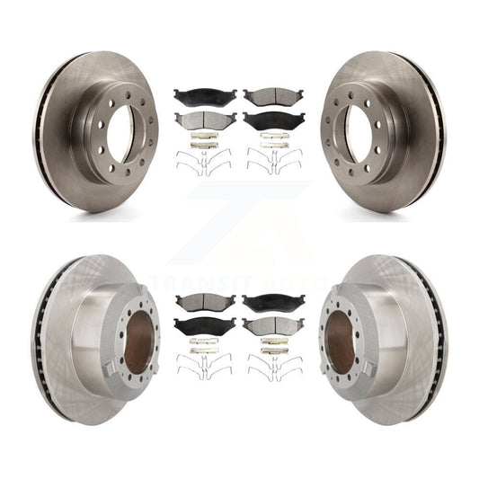 [Avant et Arrière] Disque et plaquette de frein pour Ford F-450 Super Duty F-550 International K8T-104383