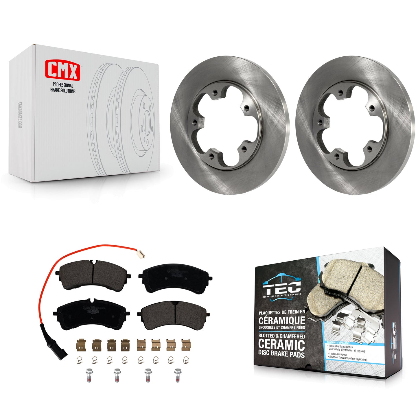 [Arrière] Disque et plaquette de frein pour Ford Transit-250 Transit-150 Transit-350 K8T-104390