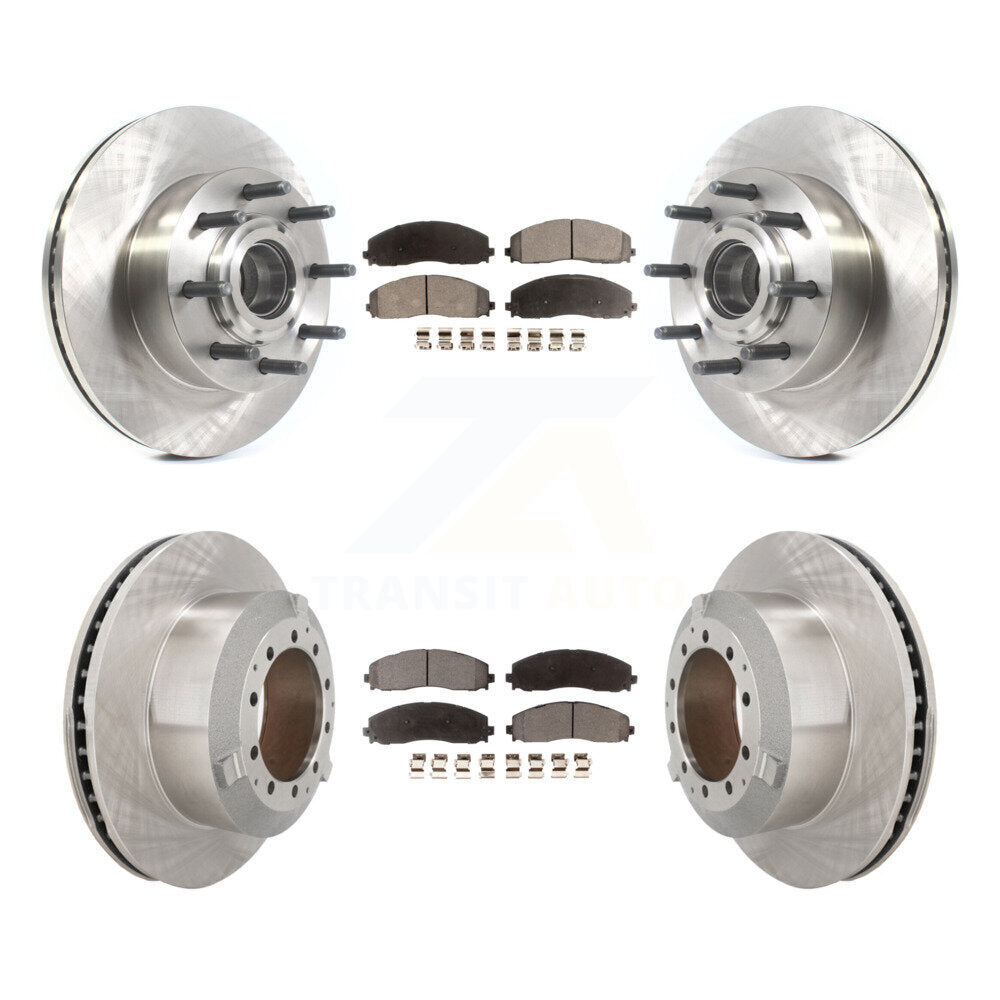 [Avant et Arrière] Disque et plaquette de frein pour Ford F-350 Super Duty With Single Wheels K8T-104398