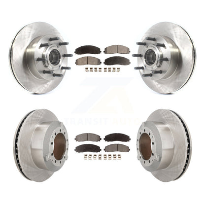 [Avant et Arrière] Disque et plaquette de frein pour Ford F-350 Super Duty With Single Wheels K8T-104398