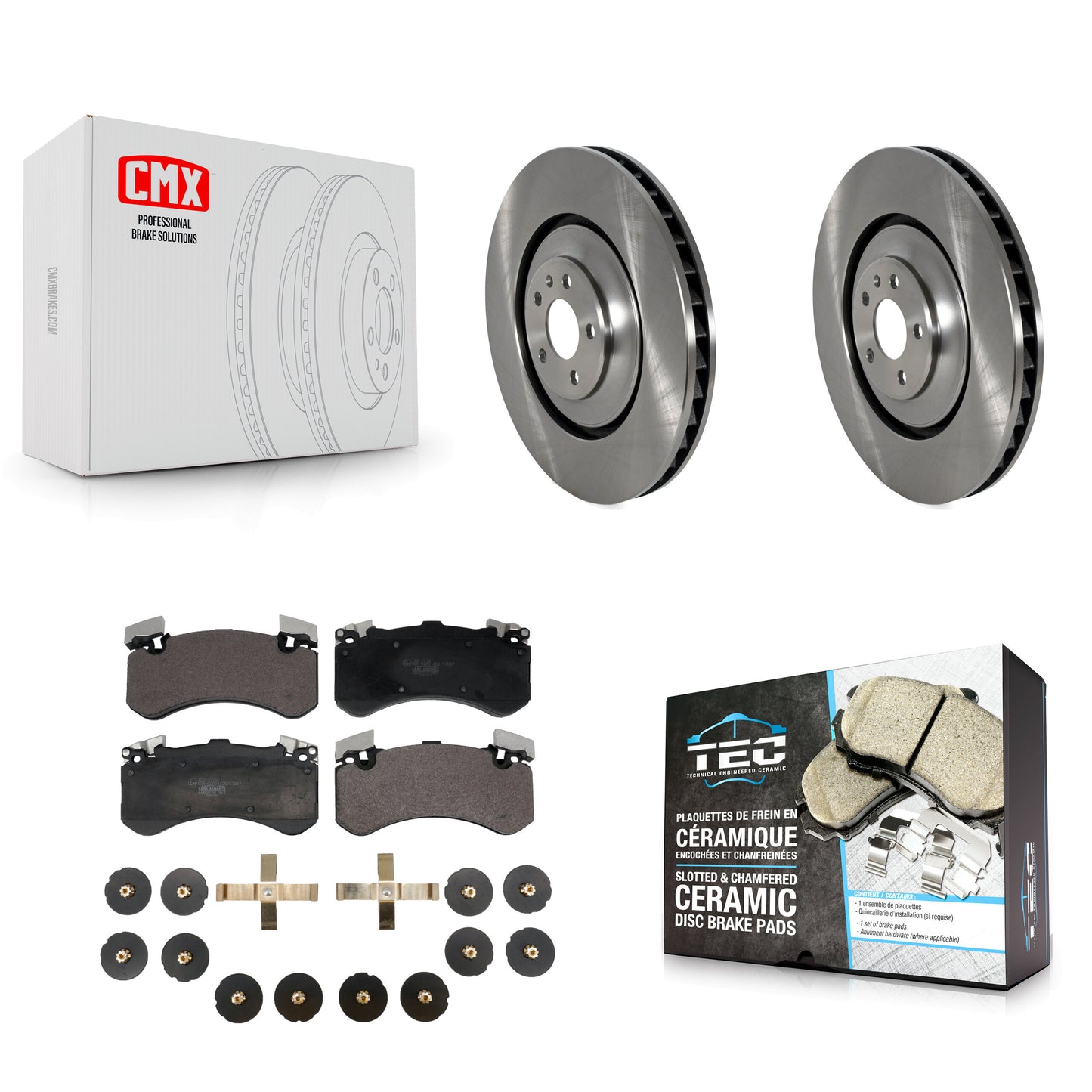 [Avant] Disque et plaquette de frein pour Audi A8 Quattro S8 S7 K8T-104416