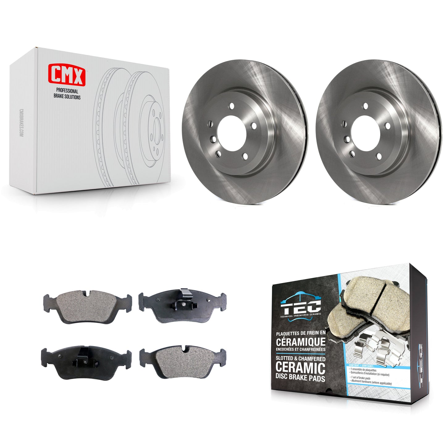 [Avant] Disque et plaquette de frein pour 2001-2005 BMW 320i With 325mm Diameter Rotor K8T-104417