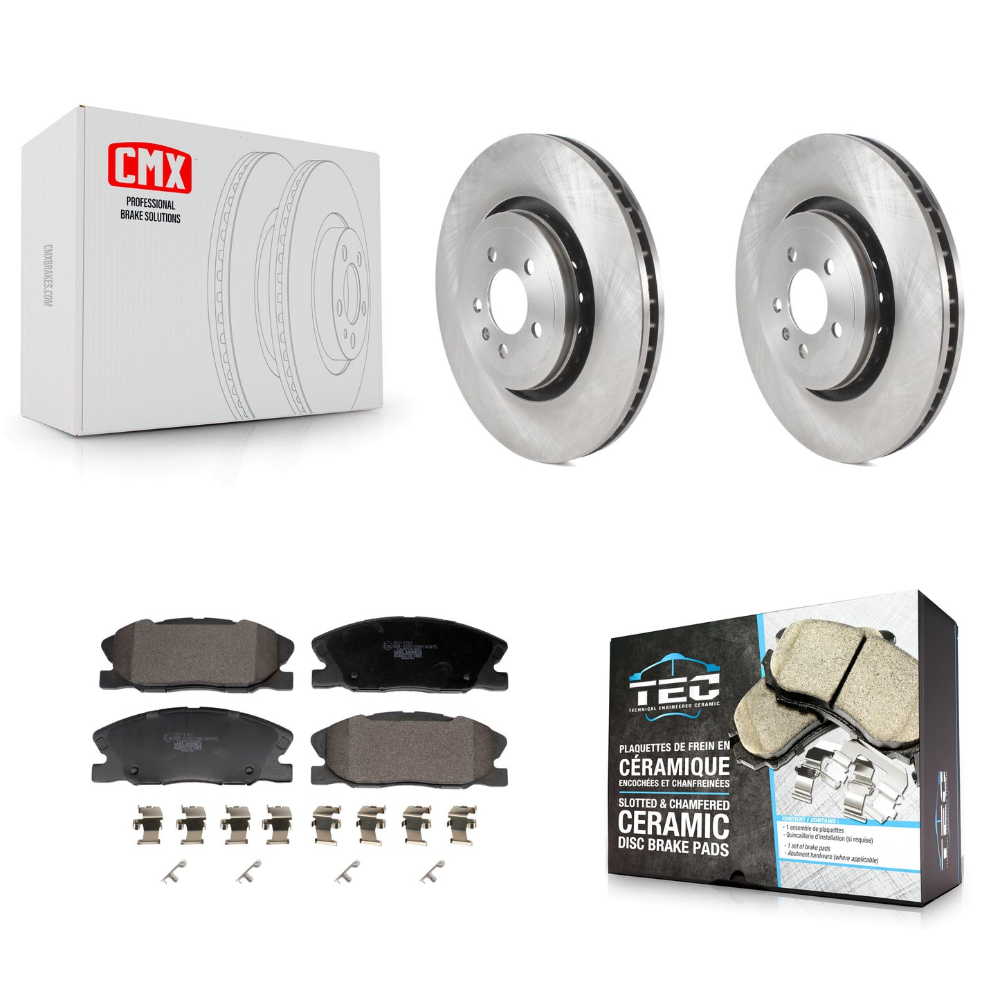 [Avant] Disque et plaquette de frein pour Dodge Charger With 370mm Diameter Rotor K8T-104420