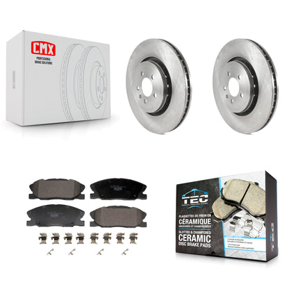 [Avant] Disque et plaquette de frein pour Dodge Charger With 370mm Diameter Rotor K8T-104420