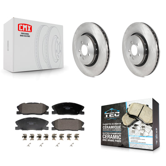 [Avant] Disque et plaquette de frein pour Dodge Charger With 370mm Diameter Rotor K8T-104420