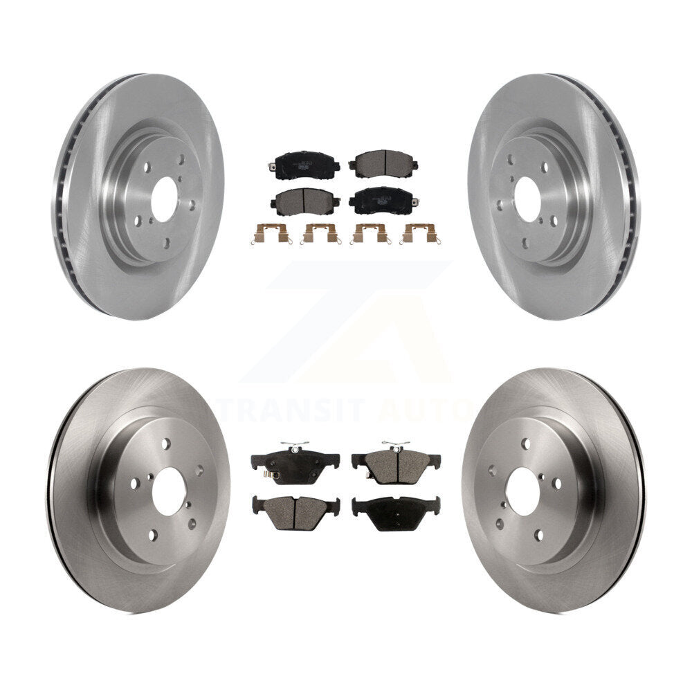 [Avant et Arrière] Disque et plaquette de frein pour Subaru Outback WRX Legacy K8T-104422