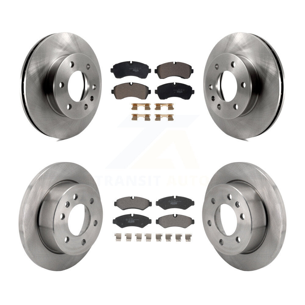 [Avant et Arrière] Disque et plaquette de frein pour Mercedes-Benz Sprinter 2500 3500 Freightliner K8T-104430