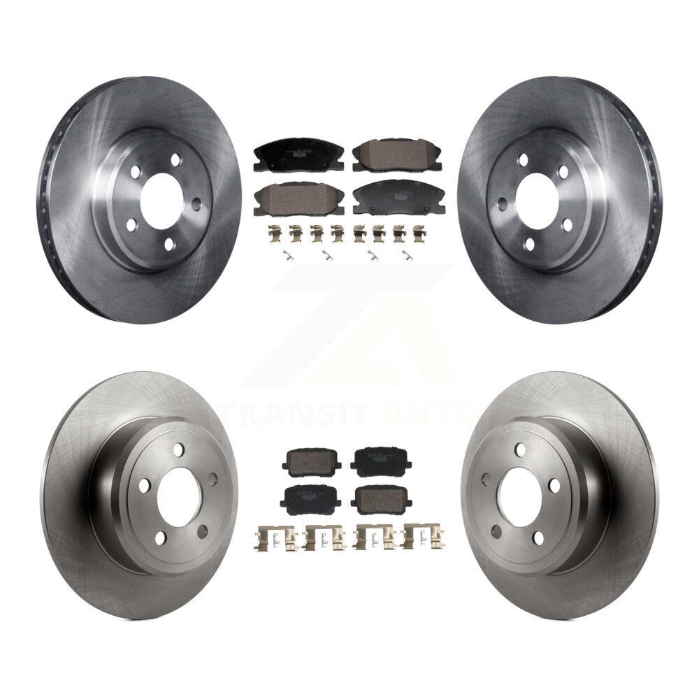 [Avant et Arrière] Disque et plaquette de frein pour Dodge Charger With 370mm Diameter Rotor K8T-104431