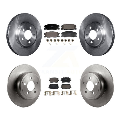 [Avant et Arrière] Disque et plaquette de frein pour Dodge Charger With 370mm Diameter Rotor K8T-104431
