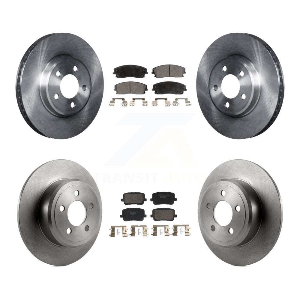 [Avant et Arrière] Disque et plaquette de frein pour Dodge Charger With 370mm Diameter Rotor K8T-104433