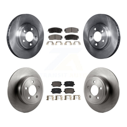 [Avant et Arrière] Disque et plaquette de frein pour Dodge Charger With 370mm Diameter Rotor K8T-104433