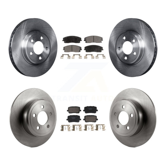 [Avant et Arrière] Disque et plaquette de frein pour Dodge Charger With 370mm Diameter Rotor K8T-104433