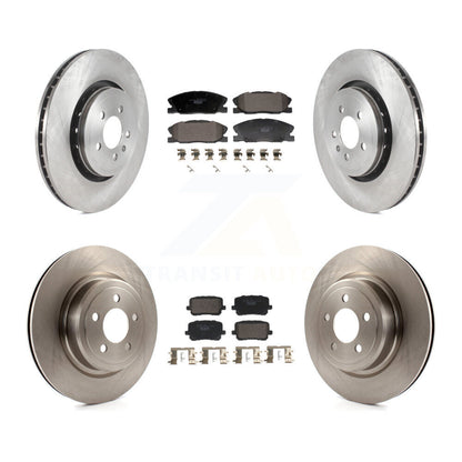 [Avant et Arrière] Disque et plaquette de frein pour Dodge Charger With 370mm Diameter Rotor K8T-104434