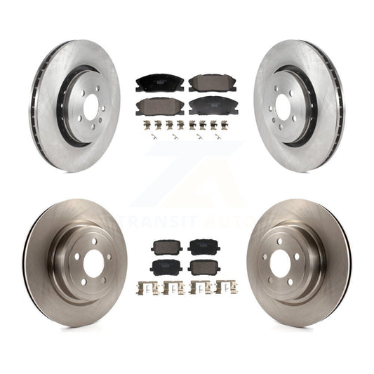 [Avant et Arrière] Disque et plaquette de frein pour Dodge Charger With 370mm Diameter Rotor K8T-104434