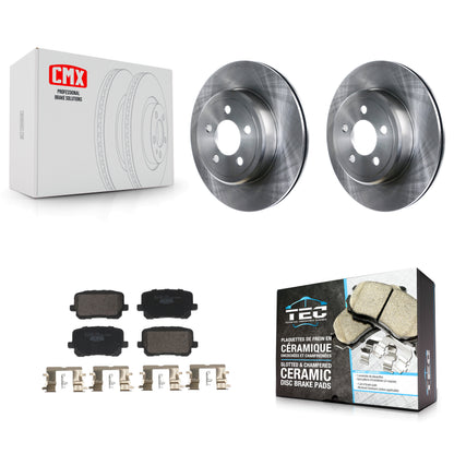 [Arrière] Disque et plaquette de frein pour 17-18 Dodge Charger With 370mm Diameter Front Rotor K8T-104436