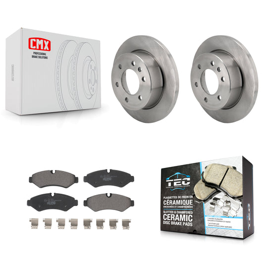 [Arrière] Disque et plaquette de frein pour Mercedes-Benz Sprinter 2500 3500 Freightliner 1500 K8T-104441