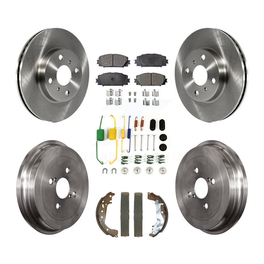 [Avant et Arrière] Disque et plaquette de frein pour Toyota Yaris K8T-104442