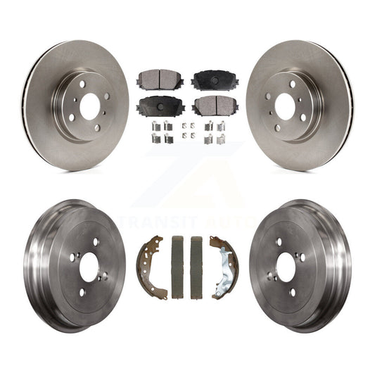 [Avant et Arrière] Disque et plaquette de frein pour 2015-2018 Toyota Yaris Disc rear brakes K8T-104445
