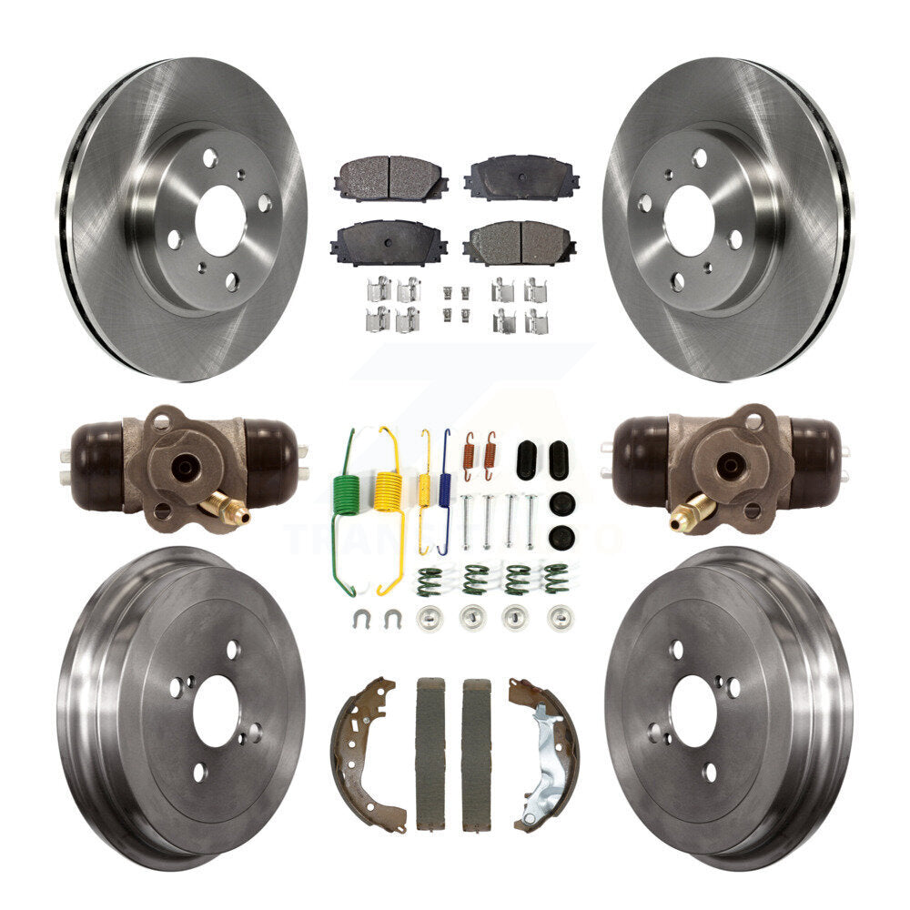 [Avant et Arrière] Disque et plaquette de frein pour Toyota Yaris K8T-104446
