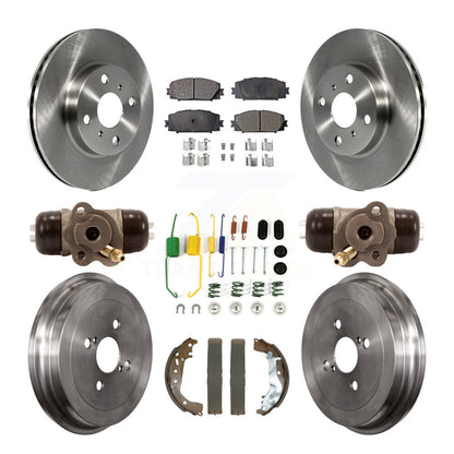 [Avant et Arrière] Disque et plaquette de frein pour Toyota Yaris K8T-104446