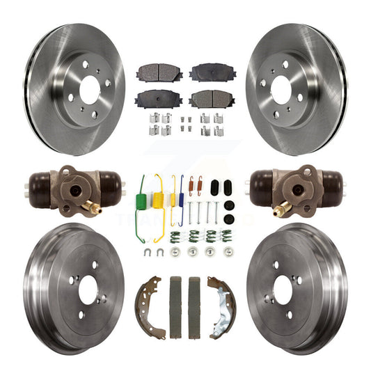 [Avant et Arrière] Disque et plaquette de frein pour Toyota Yaris K8T-104446