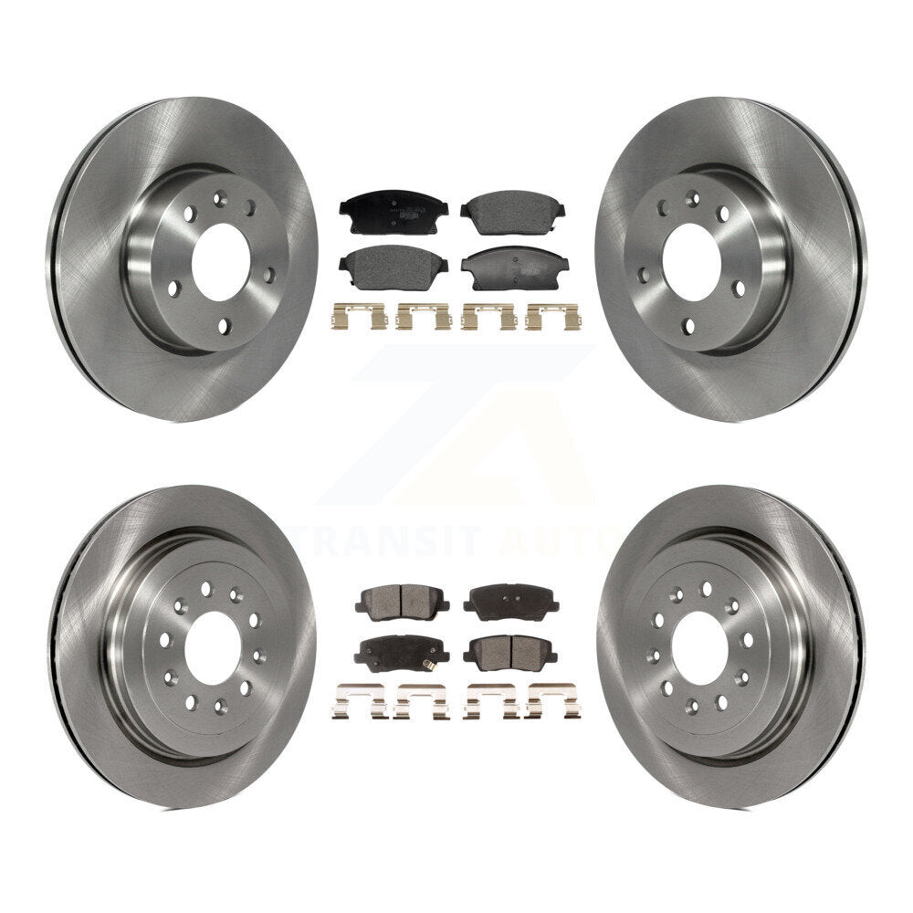 [Avant et Arrière] Disque et plaquette de frein pour Cadillac ATS With 300mm Diameter K8T-104454