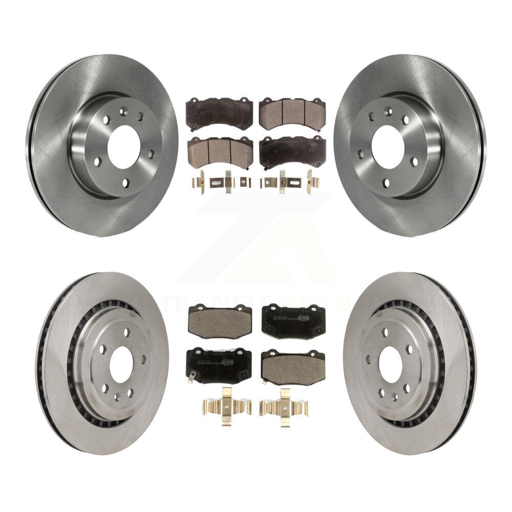 [Avant et Arrière] Disque et plaquette de frein pour Cadillac ATS V With 300mm Diameter K8T-104456