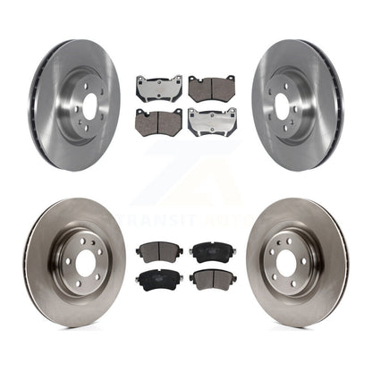 [Avant et Arrière] Disque et plaquette de frein pour 2018 Audi Q5 With Brembo Calipers K8T-104465